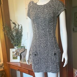NWT Style&Co size small Elegant Black and White Knit Dress